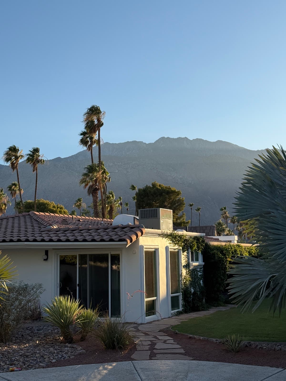 First light on the casita